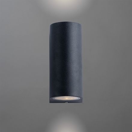 Фасадный светильник Arte Lamp COMPASS A3102AL-2BK, 2хGU10