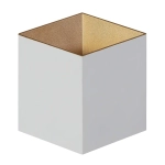 Влагозащищенный светильник Crystal Lux CLT 227W WH-GO 1401/704