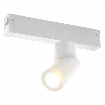 ST506.502.01 Св-к трек. Белый GU10 1*50W IP20 D60xH190 180-240V Без ламп