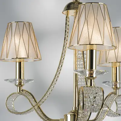 705032 Люстра подвесная RICCIO 3х40W E14 ЗОЛОТО Lightstar