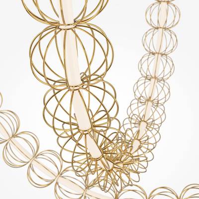 Подвесной светильник Golden Cage 3000К 107Вт, MOD216PL-L55G3K. TM Maytoni