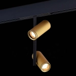 ST808.236.16 Магнитный трековый светильник Золотистый LED 1*16W 3000K 1 100Lm Ra>90 36° IP20 D45xH240 48VV