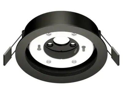 Корпус светильника встраиваемый C8051 SBK черный песок D110*H40mm Out2mm GX53
