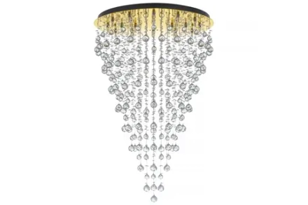 Подвесная хрустальная люстра Arti Lampadari Flusso H 1.4.80.615 G