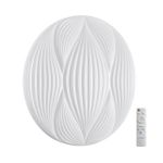7686/DL PALE SN 156 Светильник пластик/белый LED 48Вт 3000-6000К D380 IP43 пульт ДУ HIMAR