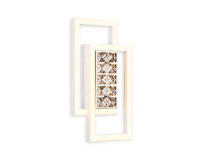 Настенно-потолочный светодиодный светильник без пульта FA107 WH белый 15W 3000K 380*200*85 (Без ПДУ)