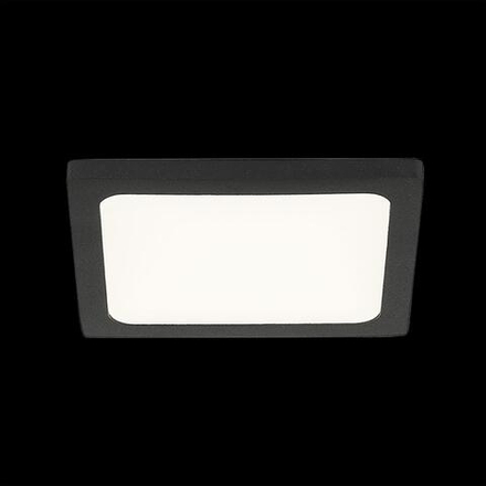 Citilux Омега CLD50K082 LED Встраиваемый светильник с диммером Чёрный