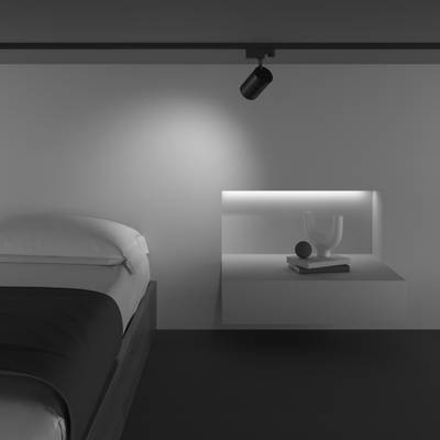 Трековый светильник Vuoro Trinity 3000K 10Вт 60°, TR029-3-10W3K-W-B. TM Maytoni