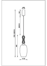 Подвесной светильник Arte Lamp CORAL A2405SP-9YL, 1хLED
