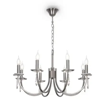 Люстра Forte FR1006PL-08N, E14х8. TM Maytoni