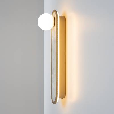 Настенный светильник (бра) Perlamour 2700-4000К 25Вт MOD473WL-L25BSK. TM Maytoni