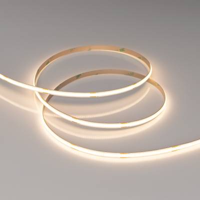 Лента COB-X480-6mm 24V Warm3000 (6 W/m, IP20, CSP, 5m) (Arlight, -)