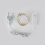 Гирлянда нить "Роса" теплый белый 5м IP20 400-007
