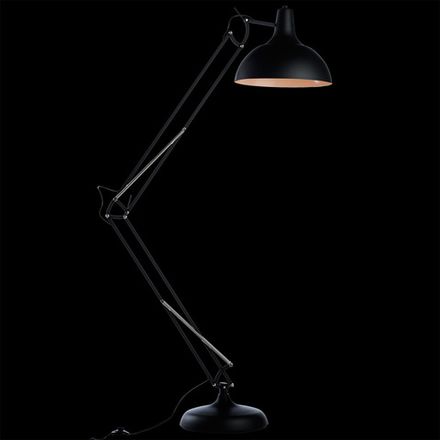 Торшер Arte Lamp GOLIATH A2487PN-1BK, 1хE27