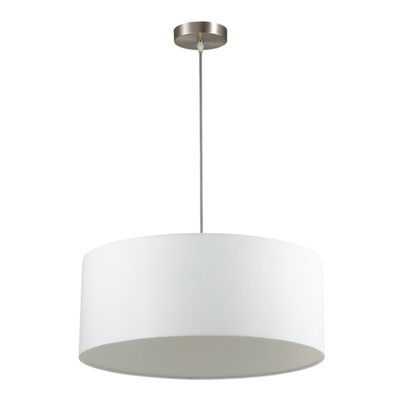 3745/3 MODERNI LN26 526 никель/белый, металл/текстиль Подвес E27 3*60W 220V NIKKI