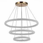 SL6110.203.03 Люстра подвесная ST-Luce Золотистый/Золотистый LED 3*35W 3000 - 6500K