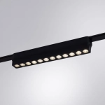 Магнитный трековый светильник Arte Lamp RAPID A6154PL-1BK, 1хLED