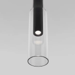 Подвесной светильник LED со стеклянным плафоном 50254/1 LED черный, LED