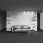 Трековый светильник Фокус / Focus Led Levity 2700К 5Вт 36°, TR187-1-5W2.7K-M-BBS. TM Maytoni