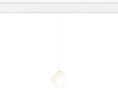 Светильник светодиодный диммируемый для шинопровода Magnetic 220V GL1441 WH/FR белый/белый матовый IP20 10W 3000K-6400K 120° D120 H1500 (Без ПДУ)