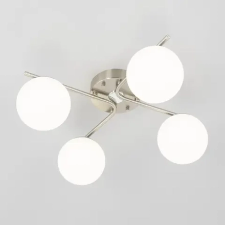 Citilux Адам Смарт CL228A141 RGB LED Умная люстра Матовый Хром