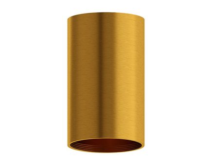 Корпус светильника накладной для насадок D60mm C6327 PYG золото желтое полированное  D60*H100mm MR16 GU5.3