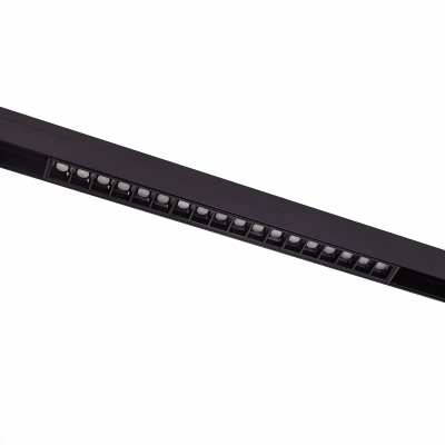 ST361.436.18 Магнитный трековый светильник Черный LED 1*18W 3000K 1 407Lm Ra>80 36° IP20 L331xW22xH44 48V