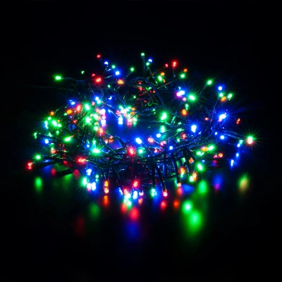 Гирлянда нить "Мишура" мульти 5м IP20 400-004 мульти, LED
