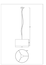 Подвесная люстра Arte Lamp COPPA A4095SP-3WH, 3хE27