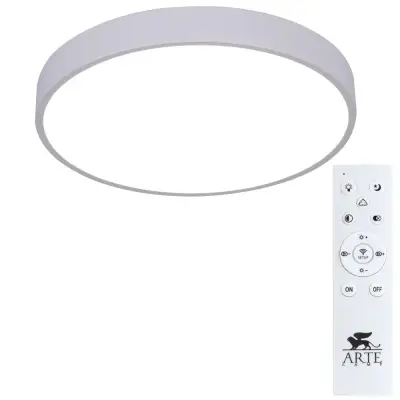 Потолочный светильник Arte Lamp ARENA A2661PL-1WH, 1хLED