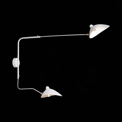 SL305.501.02 Светильник настенный ST-Luce Белый/Белый E27 2*60W