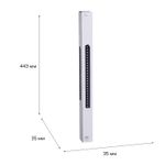 13004-9.3-001UR magnetic LED24W BK