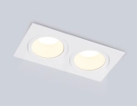 Светильник встраиваемый TN102830/2 WH/WH белый/белый GU5.3/2 178*93*50
