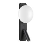 7048/5WL HIGHTECH ODL25 409 металл/акрил черный Настенный светильник IP20 LED 1*5W CRI &gt; 90 ALBERGO