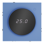 VLS070115 Терморегулятор электронный VOLTUM S70 с индикацией и датчиком, для теплого пола, (деним). (ТМ Maytoni)