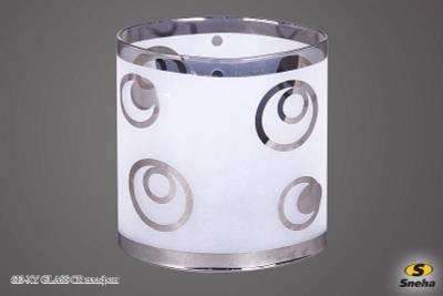 613-XY GLASS CR плафон