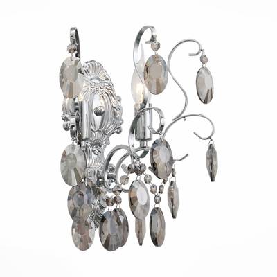 SL846.101.02 Бра ST-Luce Темный хром/Тонированный черный E14 2*40W