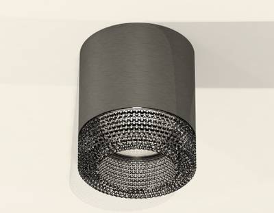 Комплект накладного светильника XS7403004 DCH/BK черный хром/тонированный MR16 GU5.3 (C7403, N7192)