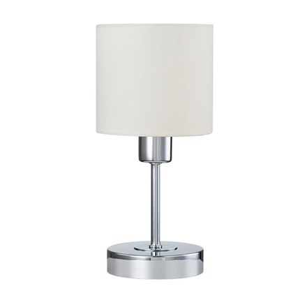 Настольный светильник Escada 1109/1 E14*40W Chrome/Beige