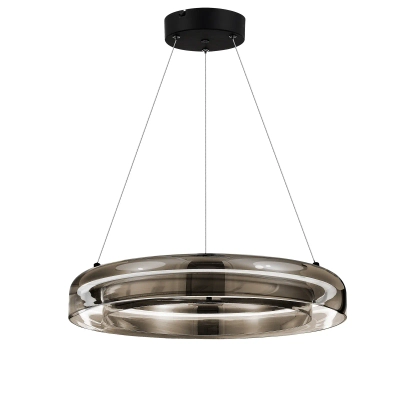 SL6019.333.01 Светильник подвесной ST-Luce Черный/Дымчатый, Белый LED 1*36W 3000K