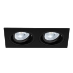 Точечный встраиваемый светильник Arte Lamp TARF A2178PL-2BK, 2хGU10