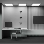 Потолочный светильник Зон / Zon 90 Вт 4000 К 120°, C032CL-90W4K-SQ-W. TM Maytoni