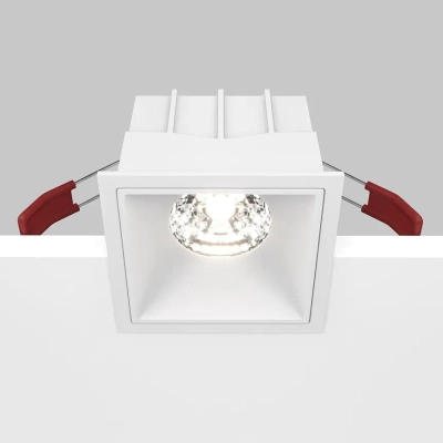Встраиваемый светильник Альфа / Alfa LED 15 Вт 4000 К 36° с функцией диммирования, DL043-01-15W4K-D-SQ-W. TM Maytoni