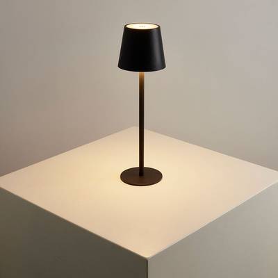 Уличный настольный светильник Arte Lamp FUYUE A1614LT-1BK, 1хLED