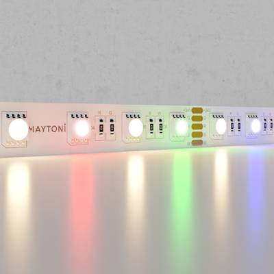 Светодиодная лента 24В 5050 19,2Вт/м RGBW 3000K 5м IP20 10179 TM Maytoni