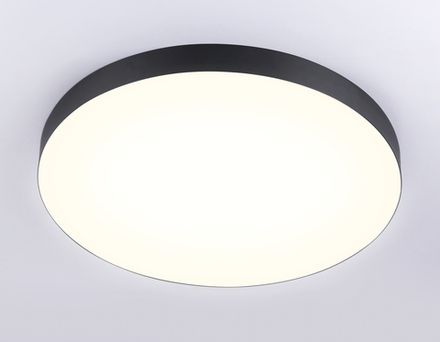 Светильник светодиодный потолочный FV5537 BK черный LED 90W 3000K D600*58 (Без ПДУ)