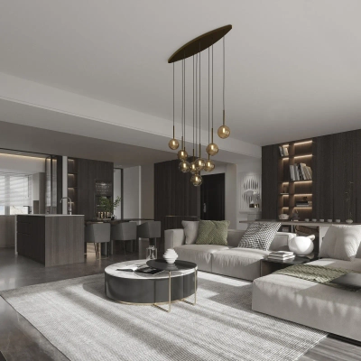 Подвесной светильник со стеклянным плафоном 6149 Estera, G9х9