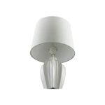 8120/1T COMFI LN25 белый, керамика/текстиль Настольная лампа E27 1*60W 220V SONA