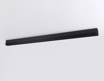 Шинопровод встраиваемый под ГКЛ 12,6мм Magnetic 220V GL1012 BK черный IP20 3000*62.5*56 (заглушки в комплекте)