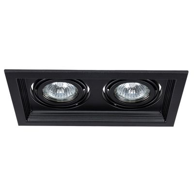 Точечный встраиваемый светильник Arte Lamp CANIS A6661PL-2BK, 2хGU10